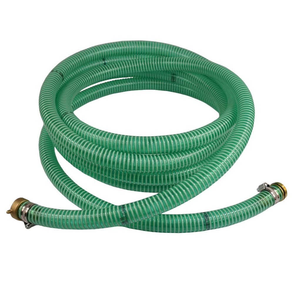 1"/25mm Suction + Pressure Hose with 1" Male Hose Tail + 1" Female 2/3 Union 15m