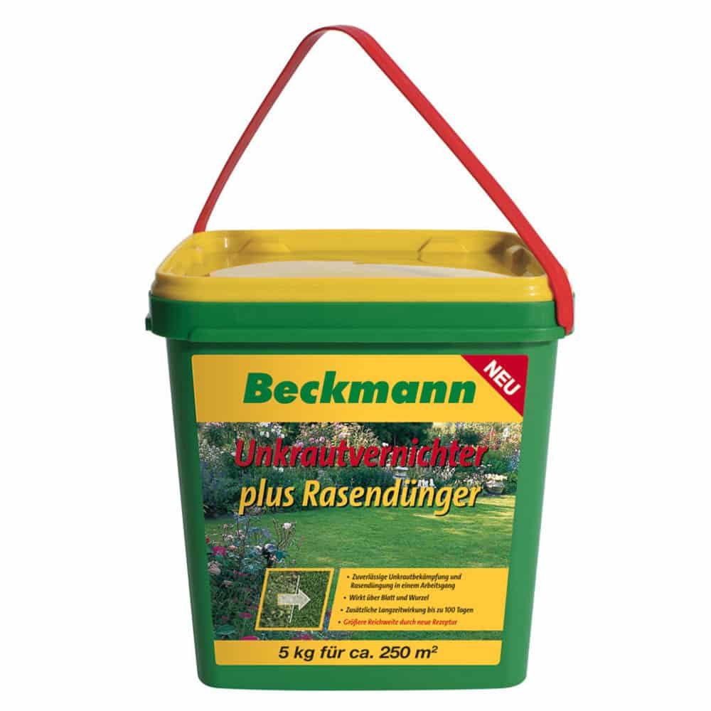 5 kg Lawn Fertilizer with Weed Killer + Long-term Effect for approx. 250m²