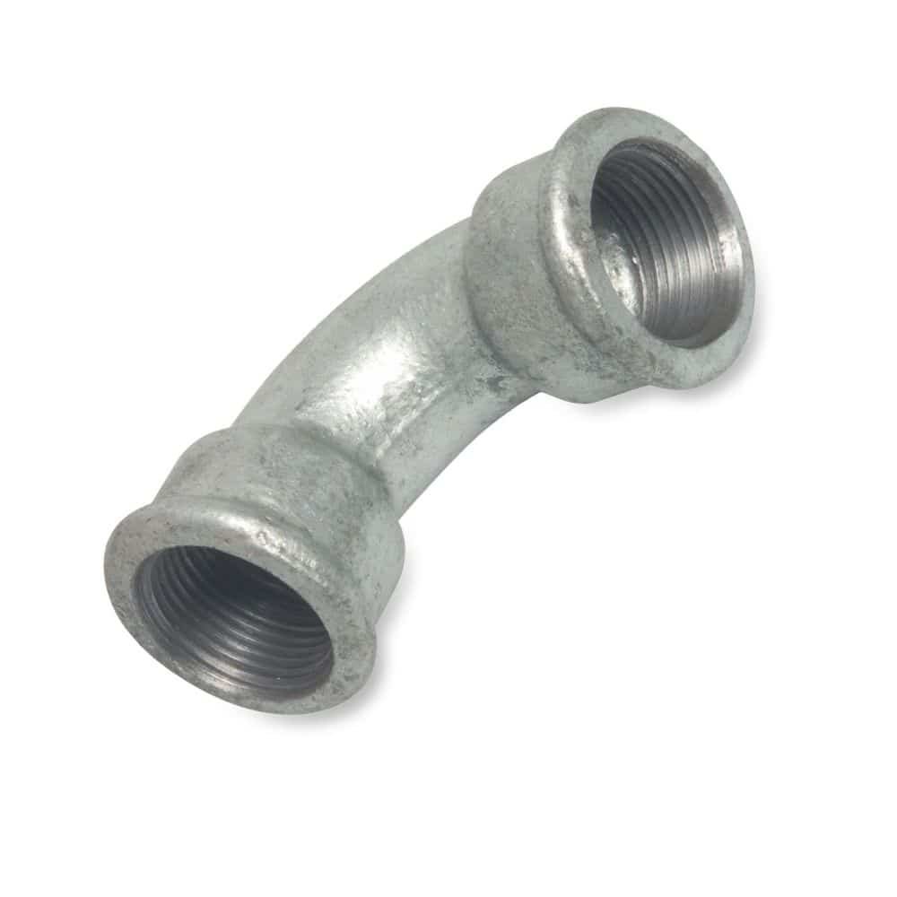 Threaded Fitting Malleable Cast Iron Elbow 90° short 2" female thread x 2" female thread