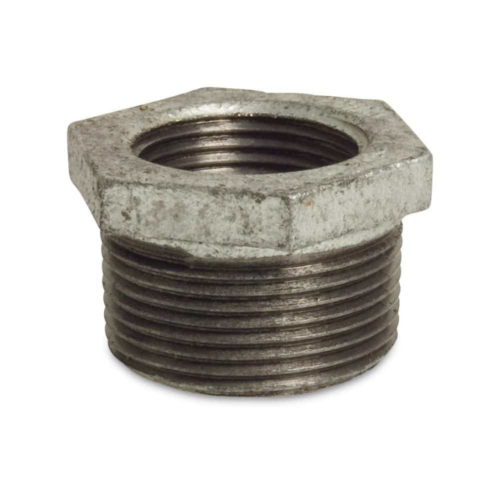 Threaded Fitting Malleable Iron Reducer 3/4" M x 1/2" F