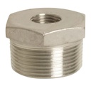 Threaded Fitting Stainless Steel Reducer 4" M x 2" F