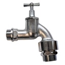 Outlet valve matte chrome 3/4"