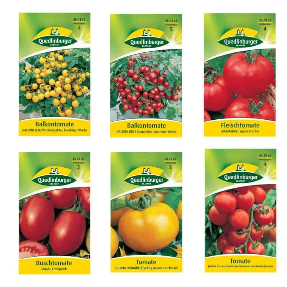 Tomato seeds, different varieties selectable