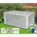 Protective cover transparent rectangular table, approx. 180x100x75