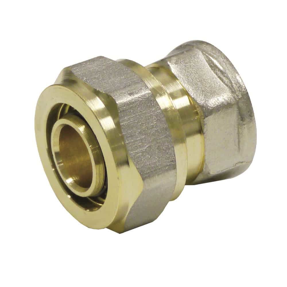 Screw Fitting Coupling 16 x 2 - 3/4" IG