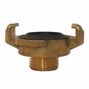 Brass Threaded Piece 1/2" Male Thread