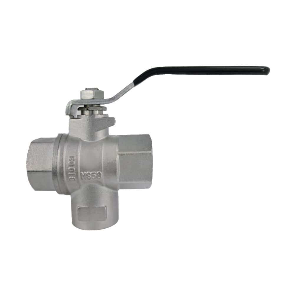 3-Way Ball Valve 1"