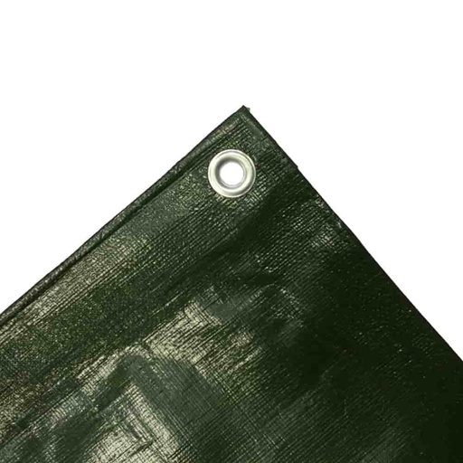 [BONI-411012] 280 g/m² green 10 x 12 (120m²) Tarpaulin