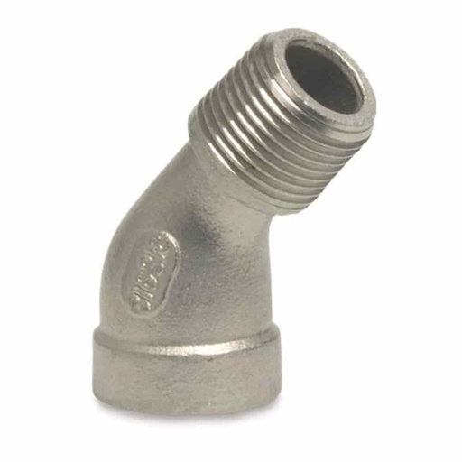 [BONI-42276-107] Threaded Fitting Stainless Steel Elbow 45° 2" Female x 2" Male