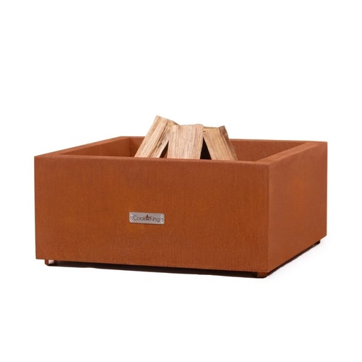 [BONI-C111387] Fire Bowl "BRONSON" 70 x 70 cm - made of Corten steel