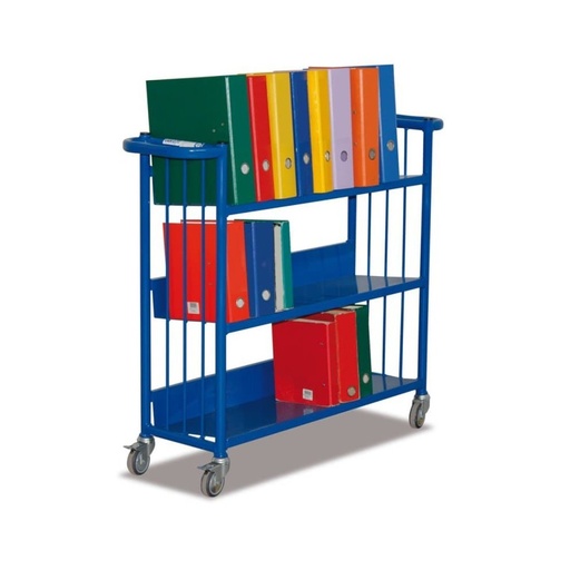 [BONI-sw-300.000] Book Cart with 3 Shelves