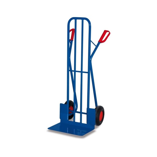 [BONI-sk-710.213] Steel Pipe Cart 250 kg with Large Shovel Pneumatic Tires 570 x 585 x 1310 mm