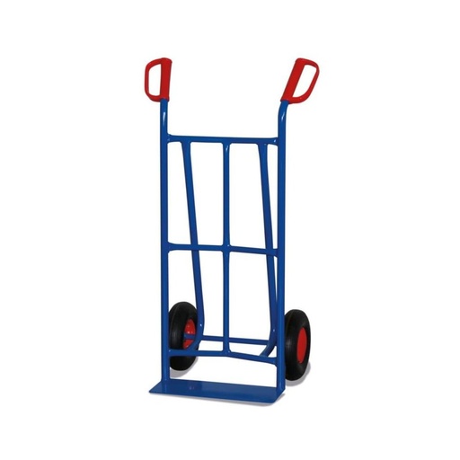 [BONI-sk-1153] Steel Tube Trolley 250 kg with Pneumatic Tires 620 x 440 x 1110 mm