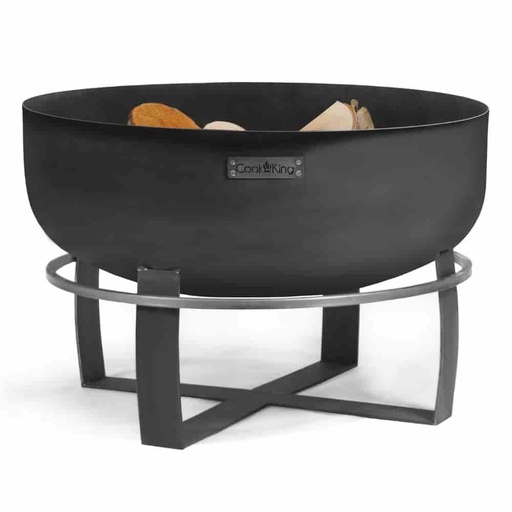 [BONI-C111562] Fire Bowl XXL “VIKING” 80 cm - made of natural steel