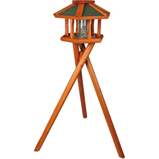 [BONI-42319] natura birdhouse with stand and silo 50 x 34 cm 1.40 m