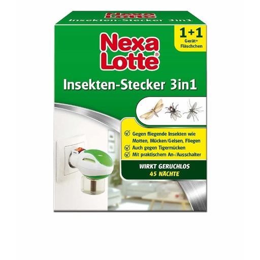 [BONI-3902] NEXA LOTTE® Insect Protection 3 in 1 - 1 device with 35 ml active ingredient bottle