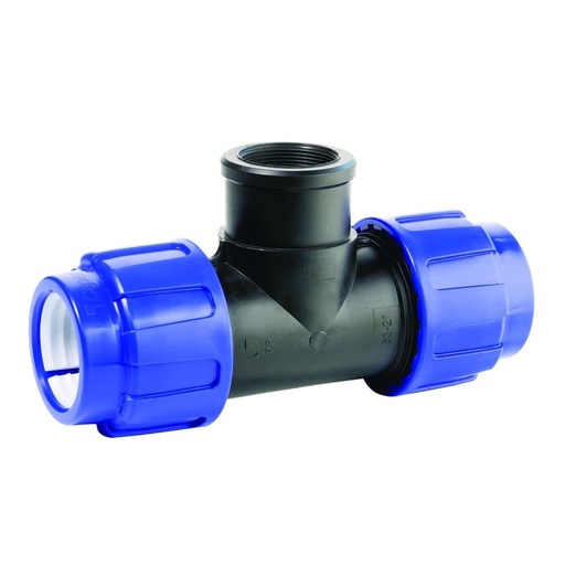 [BONI-01530K] PP PE Pipe Fitting T-Piece 40 x 1 1/4" IG x 40