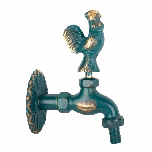 [BONI-41797-06K] Nostalgia Outlet Valve Tap Patinated 1/2"