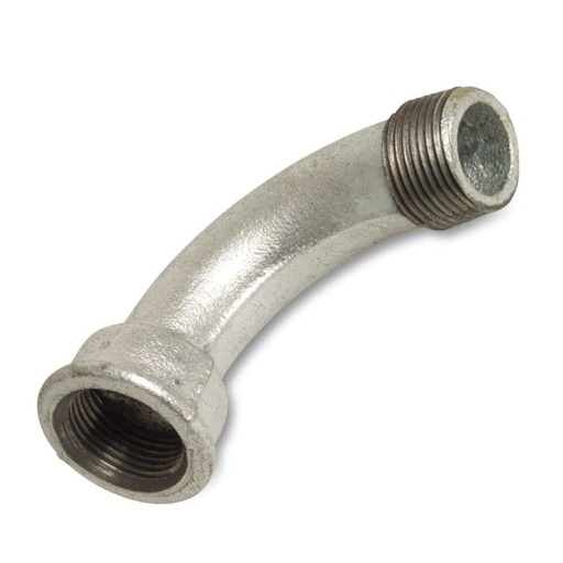 [BONI-42295-007K] Threaded Fitting Malleable Iron Elbow 90° 2" Female Thread x 2" Male Thread