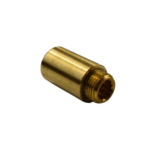 [BONI-34865K] Threaded Fitting Brass Tap Extension 1/2" M x 1/2" F 65 mm