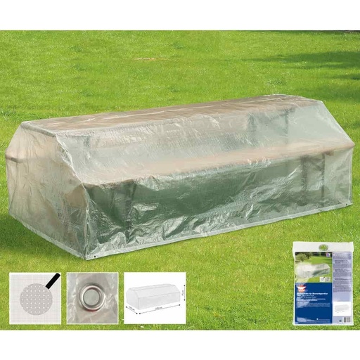 [BONI-79271KK] Protective cover transparent beer tent set, approx. 220x120x75