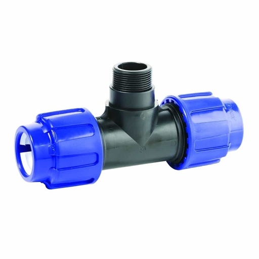 [BONI-01515K] PP PE Pipe Fitting T-Piece Reduced 20 x 16 x 20