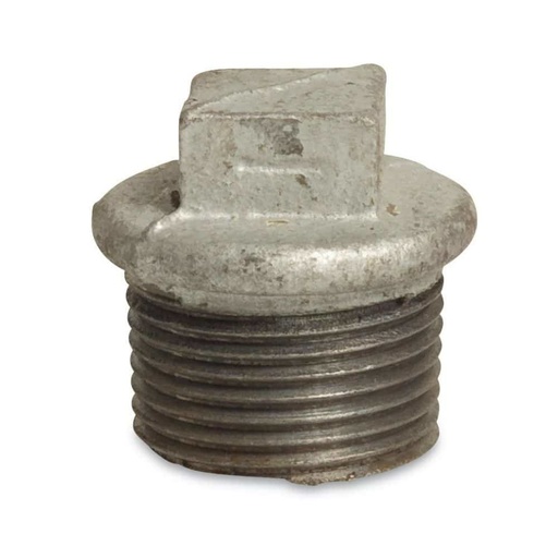 [BONI-42295-423K] Threaded Fitting Malleable Cast Iron Plug 1" Male